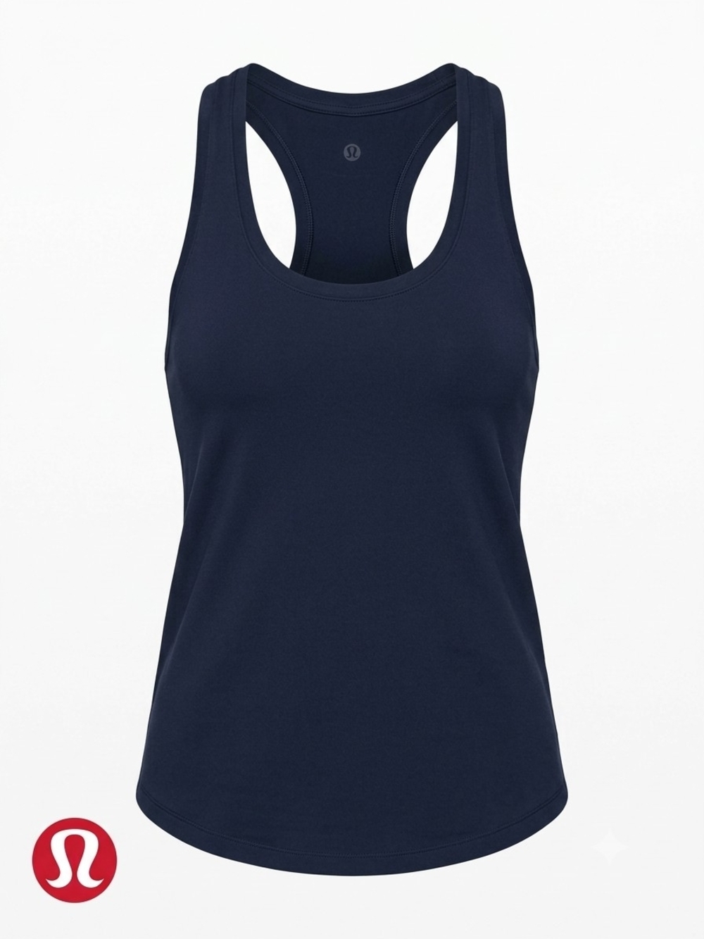 Lululemon Cool Racerback Tank Top Womens 10 Large L Blue Yoga Gym Run Workout